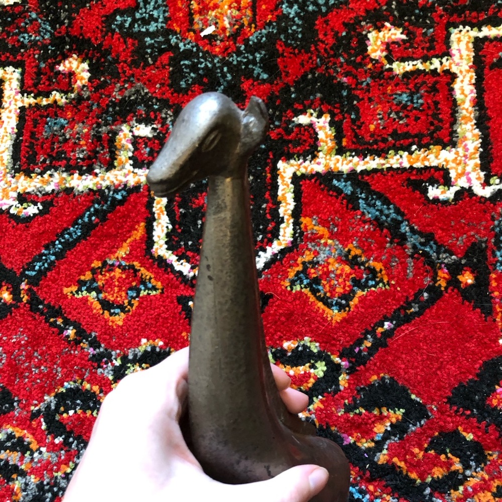 Handcarved Wooden Giraffe - Picture 9 of 13